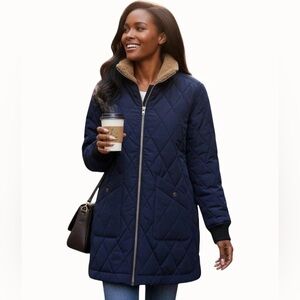 Weatherproof Vintage Tan Sherpa Jacket NWT